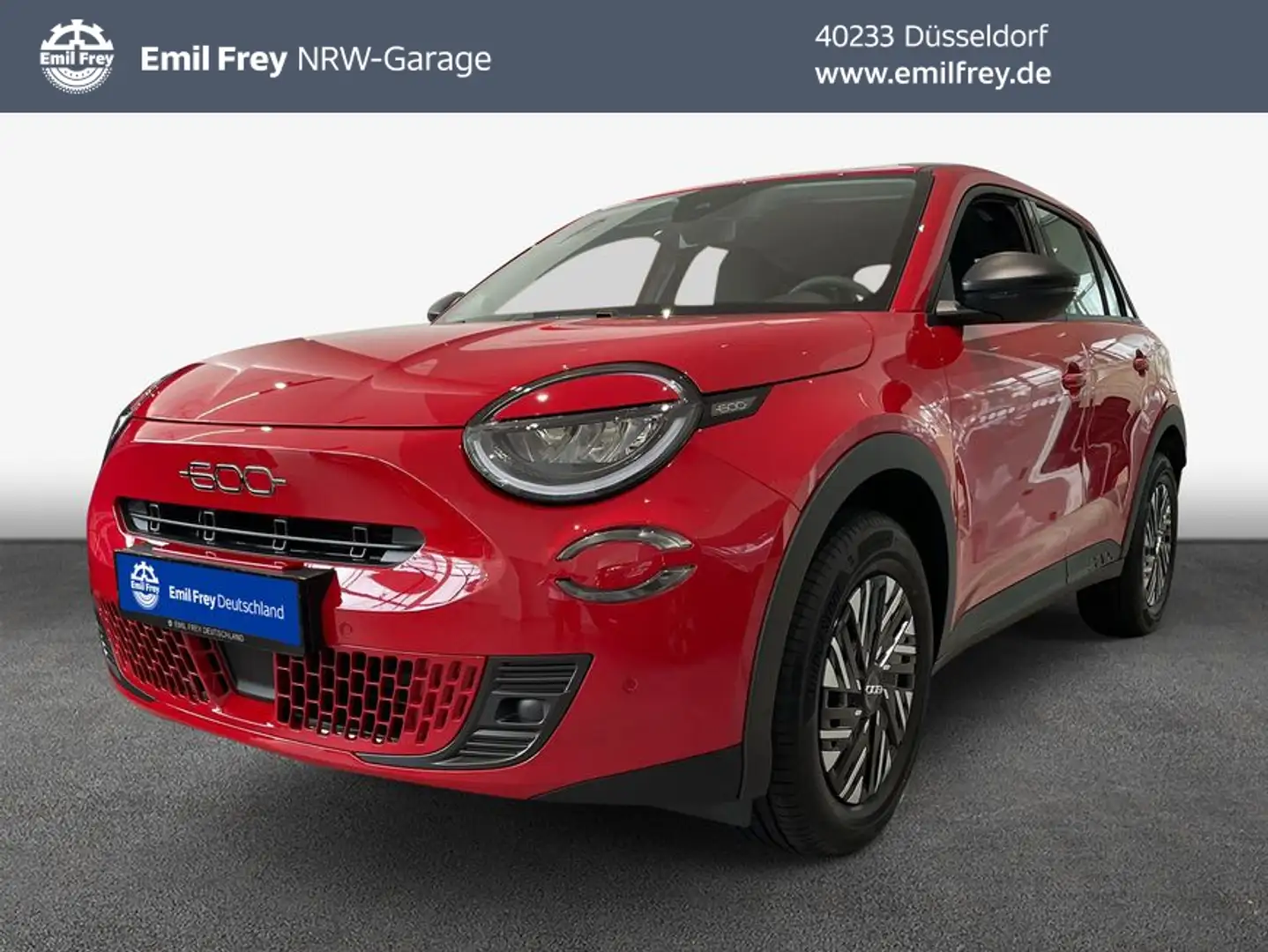Fiat 600 HYBRID Sonderedition Rot - 1