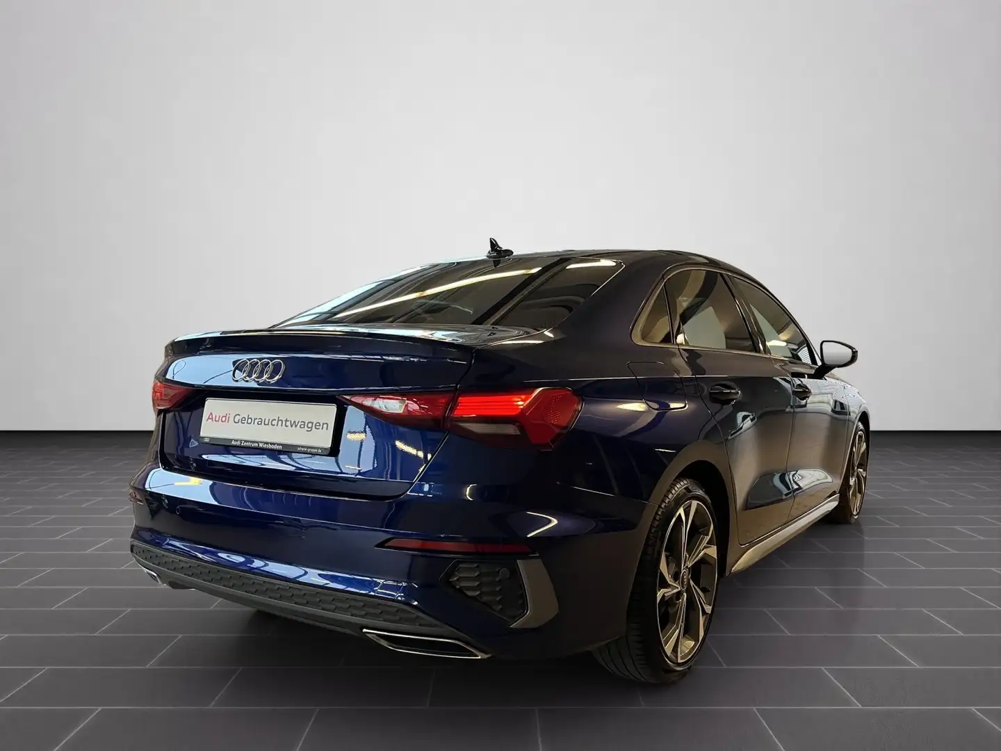 Audi A3 Audi A3 Limousine S line 35 TDI Blau - 2