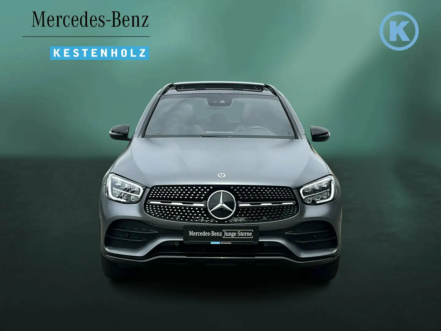 Mercedes-Benz GLC 400 GLC 400 d 4M AMG+NIGHT+MAGNO+PANO+KAM+AMBI+EASYP Grau - 2