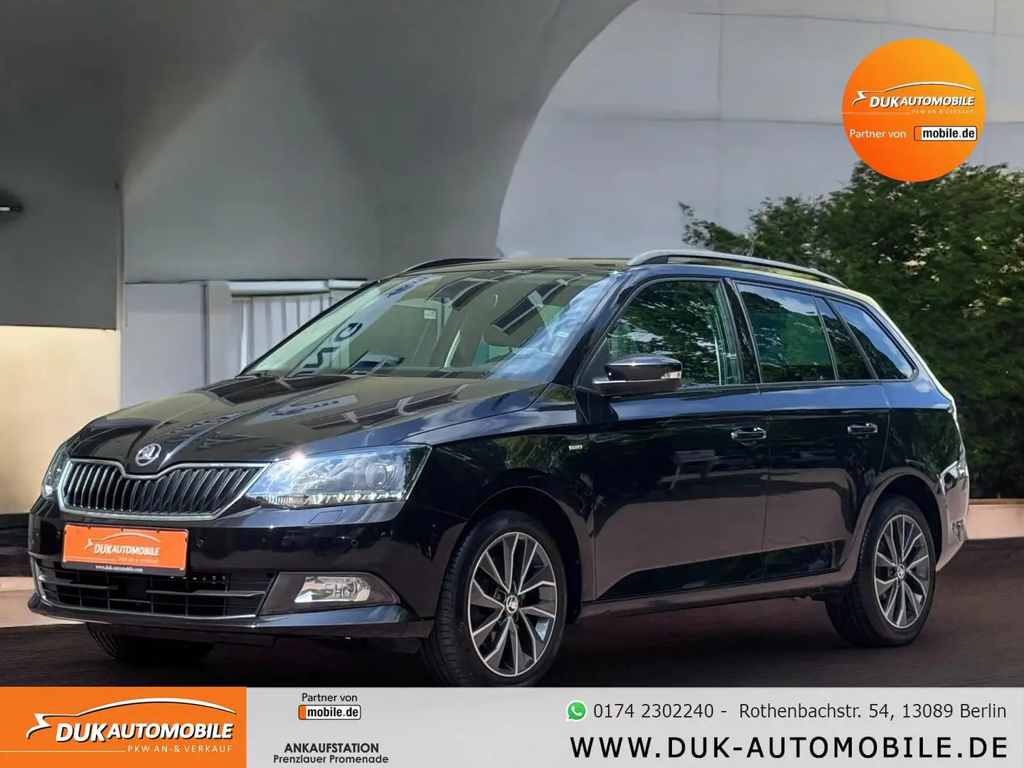 Skoda Fabia Combi Drive *Navi*AppleCarPlay* Noir - 1