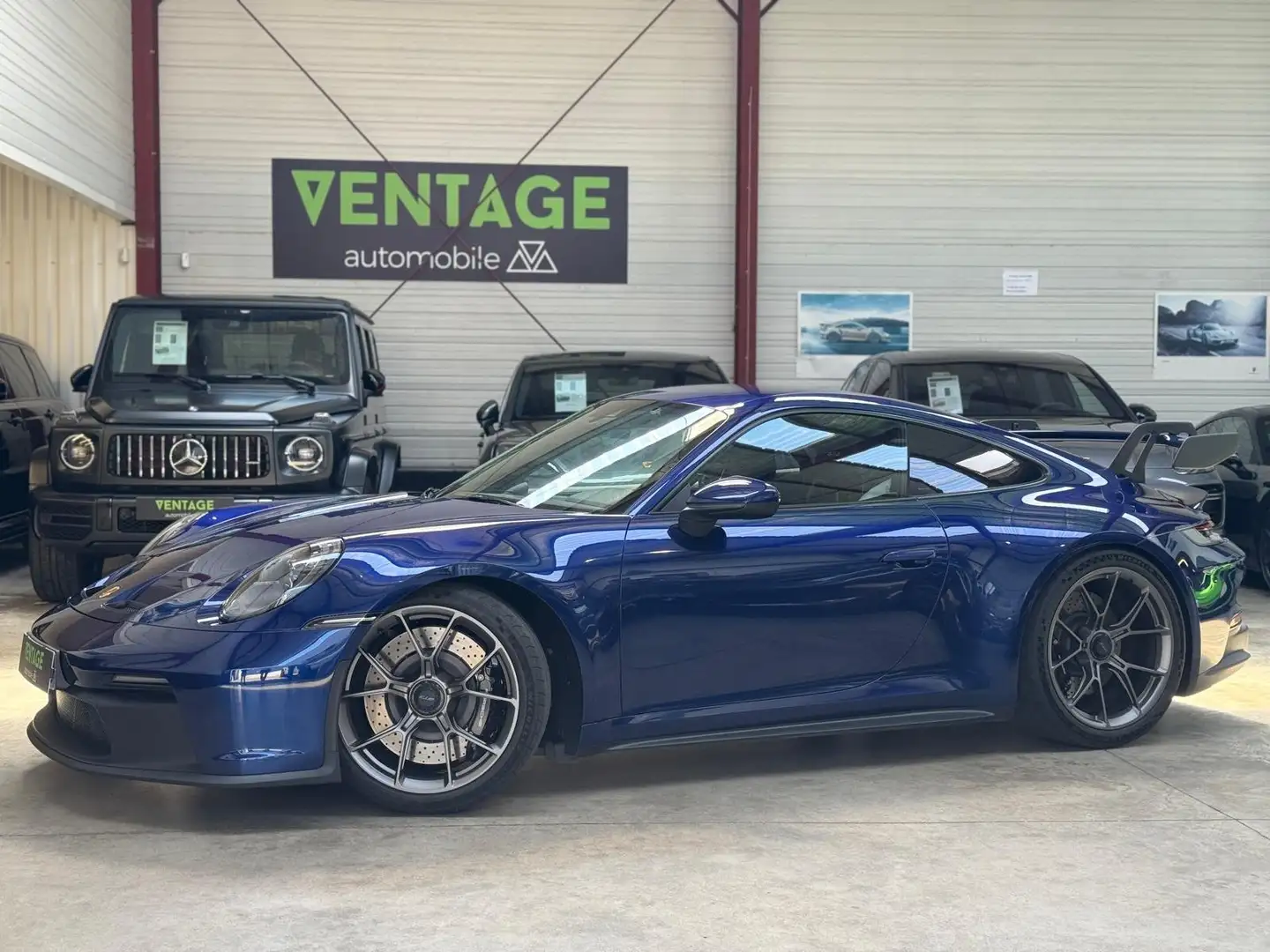 Porsche 992 992 gt3 4.0l 410 ch pdk française club sport Bleu - 1
