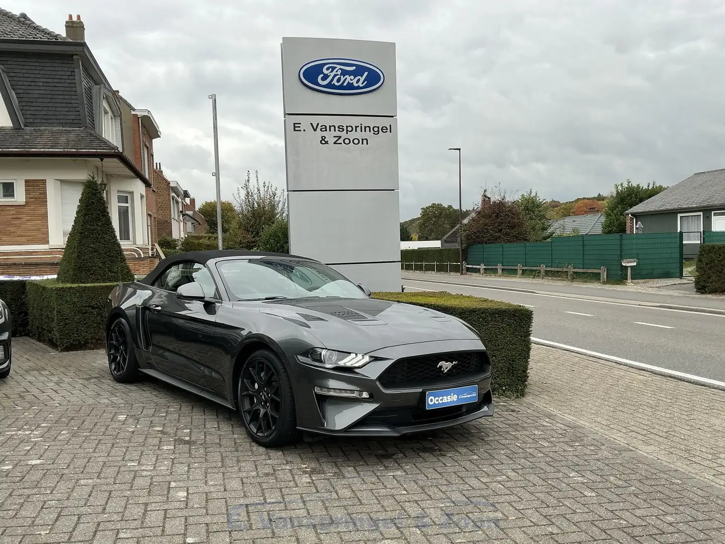 Ford Mustang EcoBoost Grijs - 1