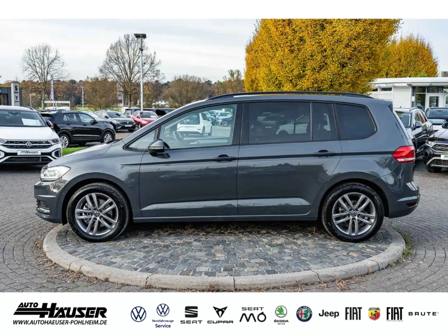 Volkswagen Touran Comfortline 1.5 TSI DSG 7-SITZER EL. HECKKL. NAVI Grau - 2