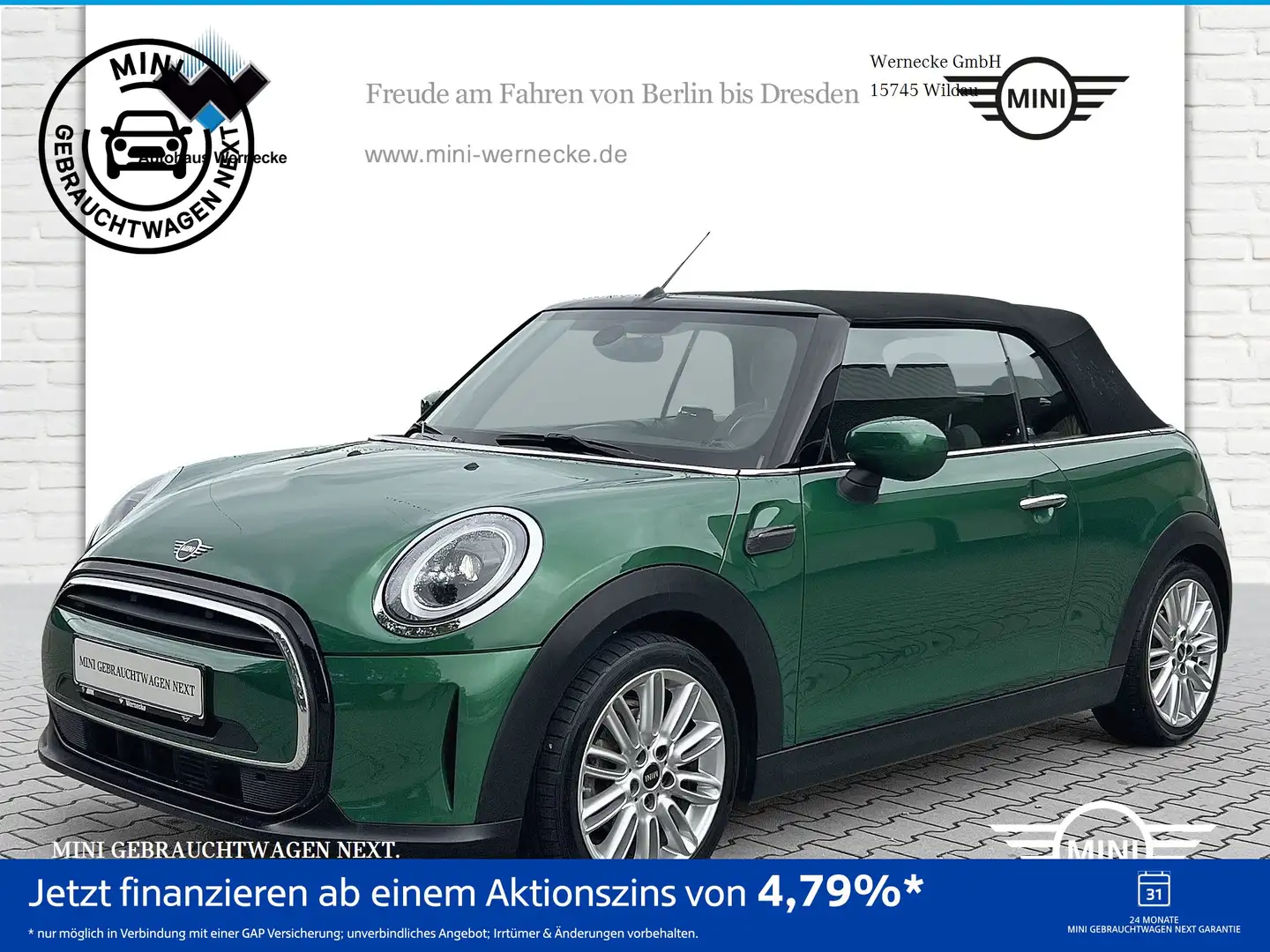 MINI Cooper Cabrio Cooper Cabrio DAB LED Komfortzg. Tempomat Shz Vert - 1