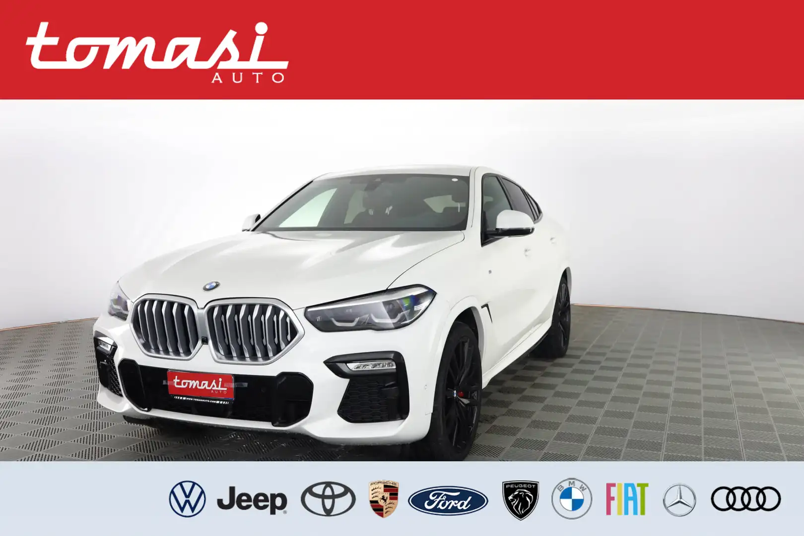 BMW X6 xDrive30d 48V Msport CERCHI 22,ACTIVE GUARD PLUS Bianco - 1