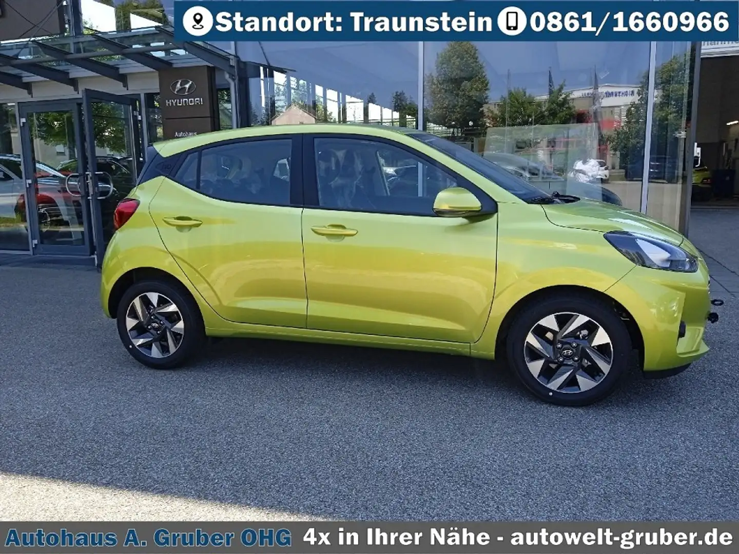 Hyundai i10 1.2 Benzin (79 PS) Automatik Trend Żółty - 2