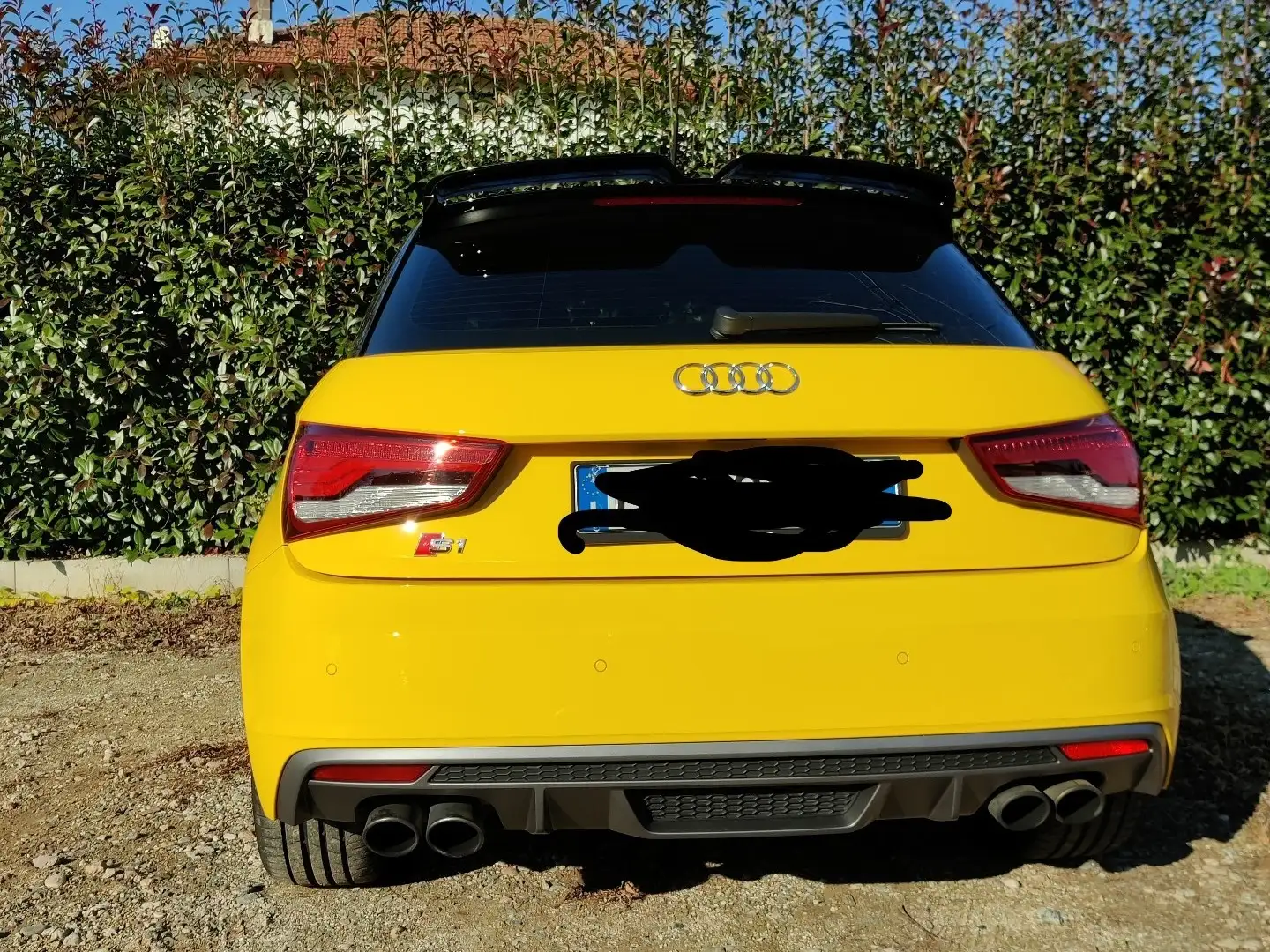 Audi S1 Sportback 2.0 tfsi quattro Żółty - 2