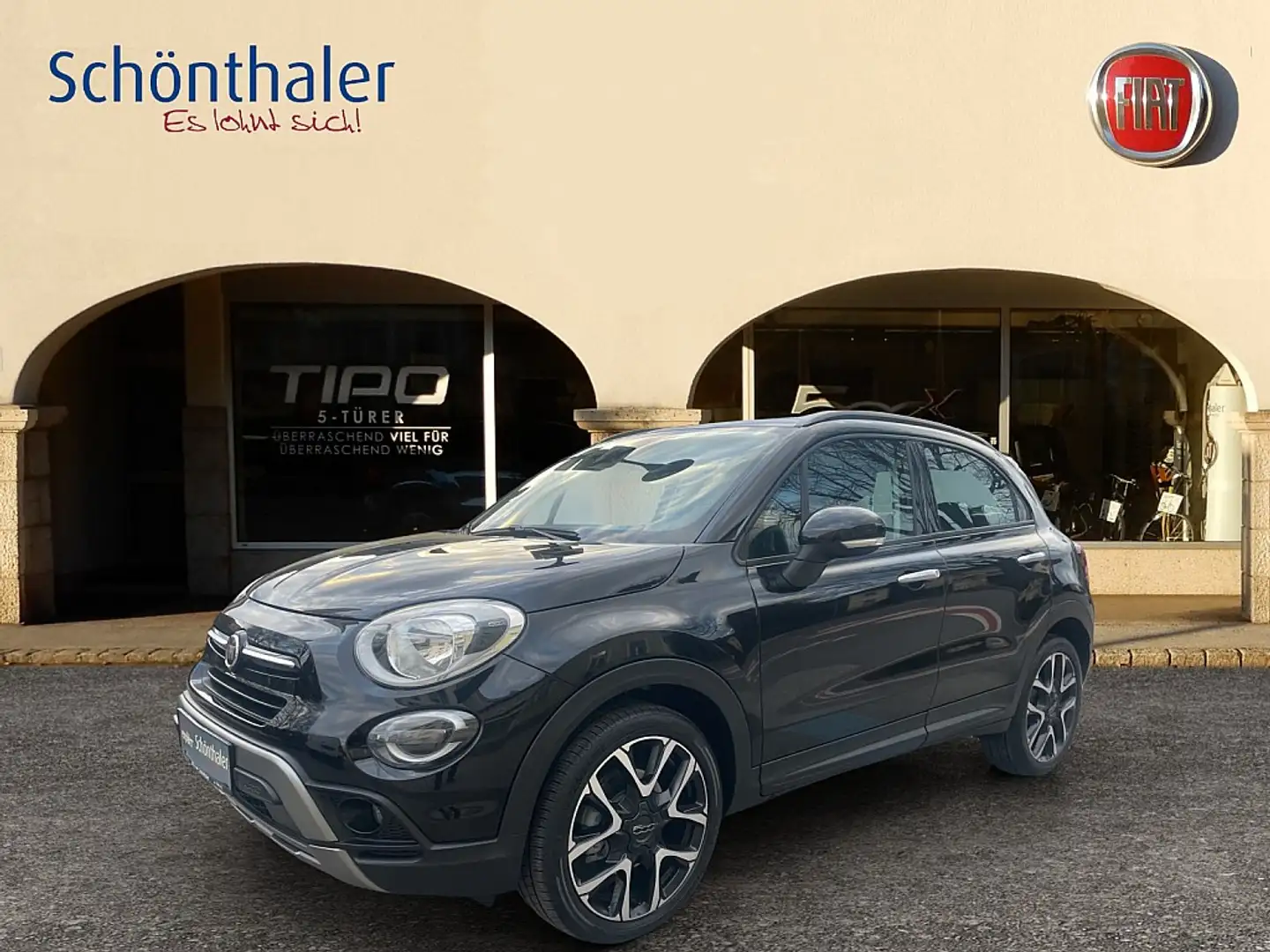 Fiat 500X FireFly Turbo 150 DCT Cross Schwarz - 1