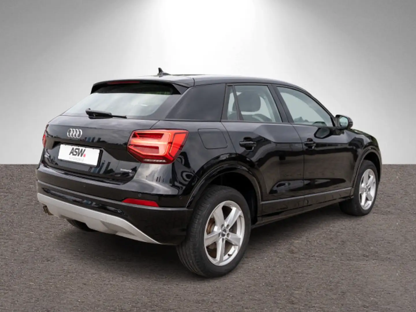 Audi Q2 Sport 40TFSI quatt Stron LED Nav PDC PANO AHK Schwarz - 2
