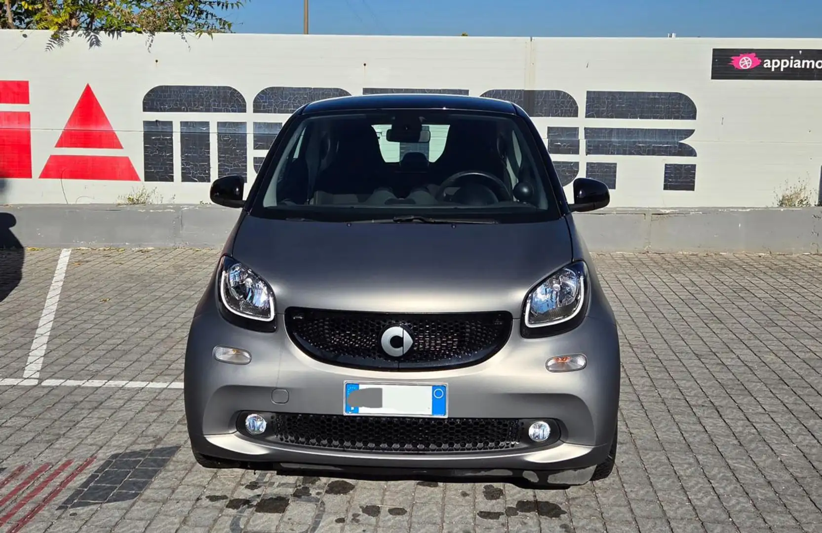 smart forTwo 90 0.9 Turbo Passion Twinamic Grau - 2