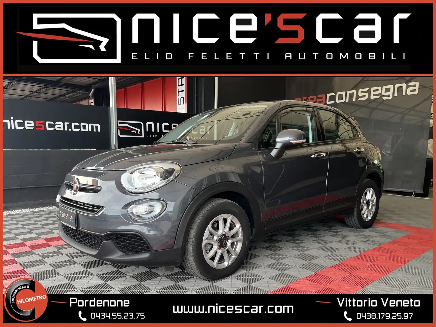 Fiat 500X 1.0 T3 120 CV Cult Grigio - 1