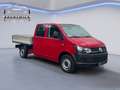 Volkswagen T6 Transporter Pritsche Doppelkabine*NAV*KLIMA* Rot - thumbnail 3