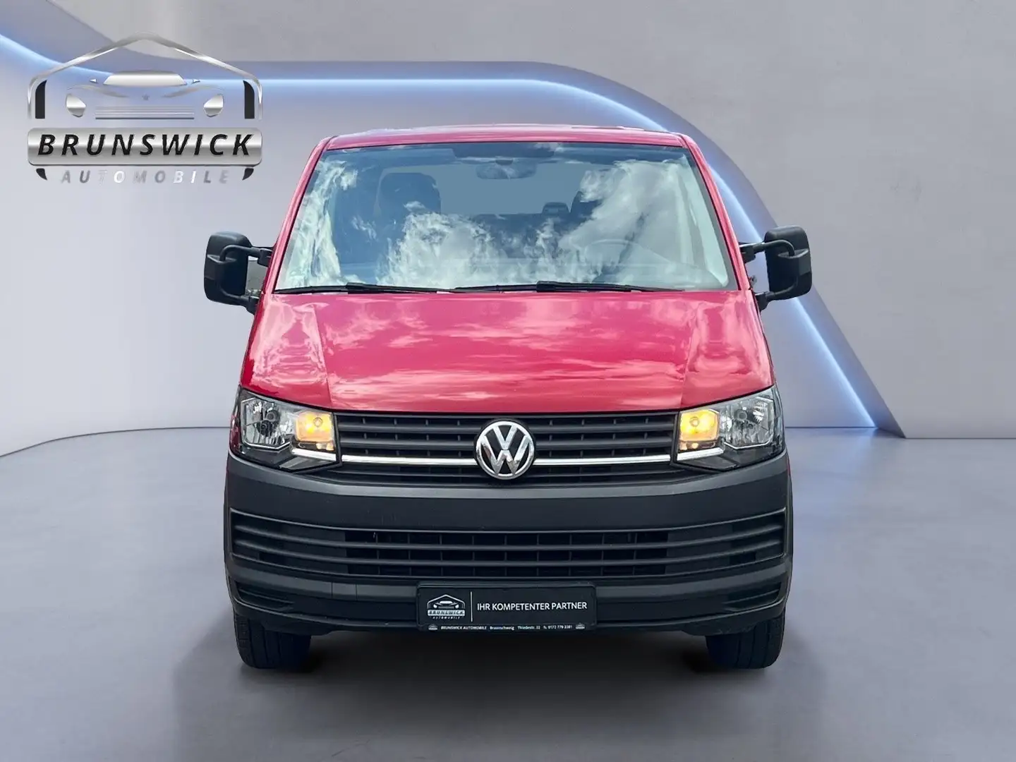 Volkswagen T6 Transporter Pritsche Doppelkabine*NAV*KLIMA* Rot - 1