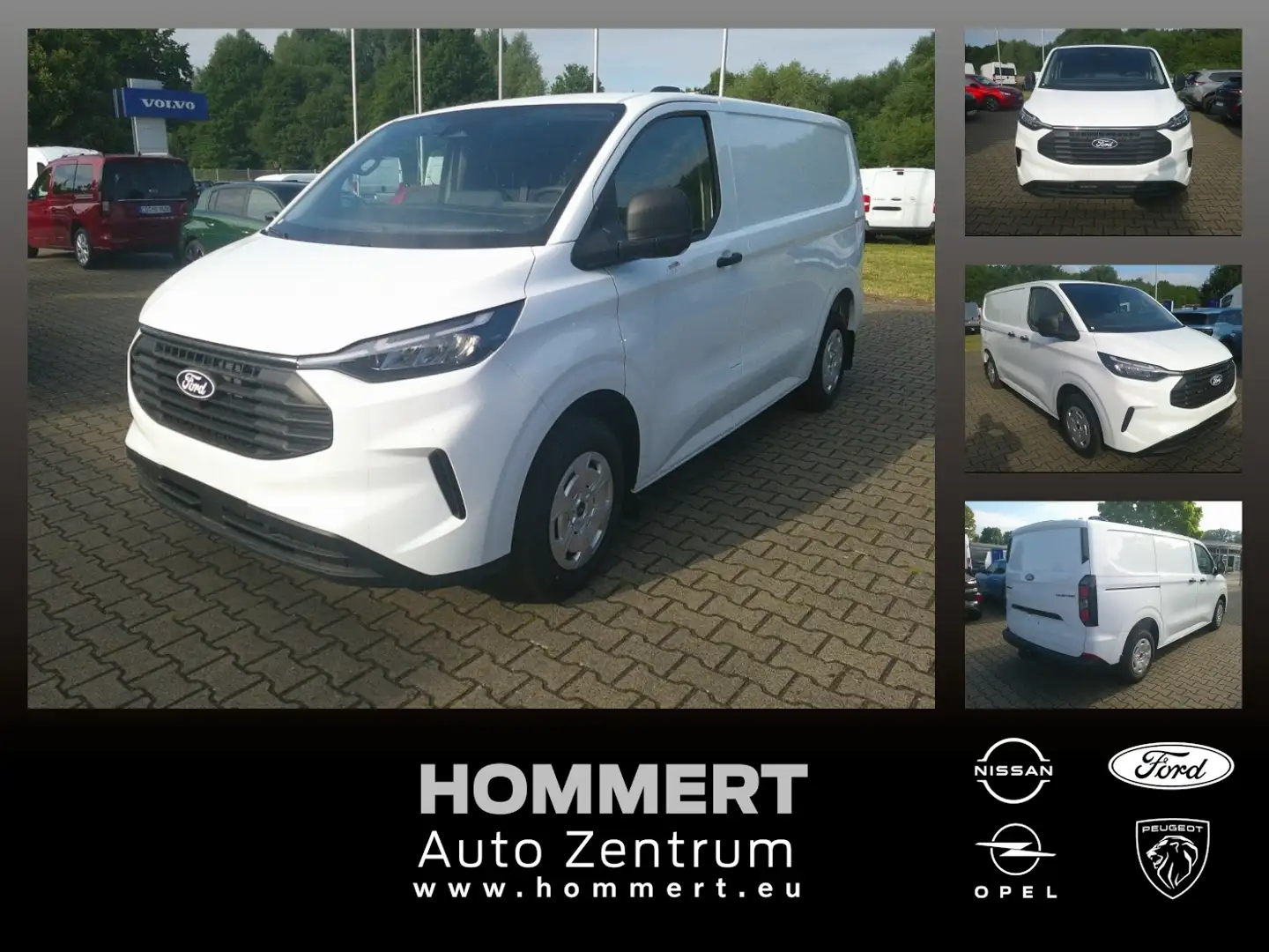 Ford Transit Custom Kasten Trend 320 L1 ELEKTRO-UMBAU Blanc - 1
