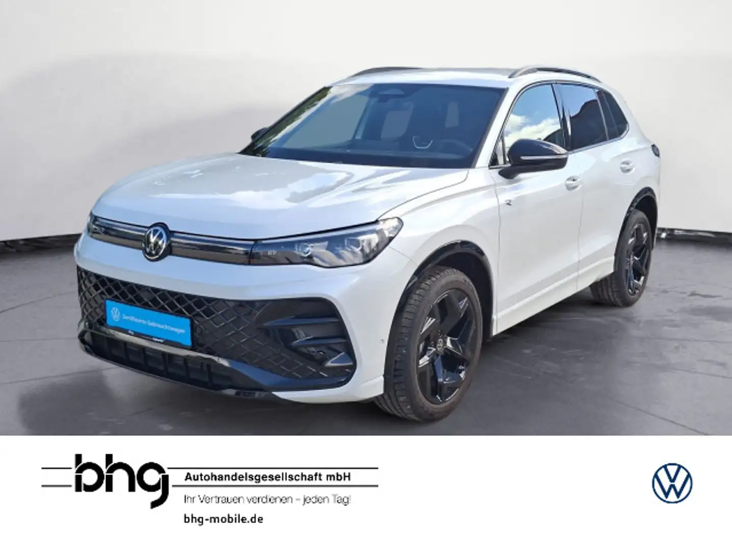 Volkswagen Tiguan 2.0 TDI SCR 4MOTION DSG R-Line Klima Kame Weiß - 1