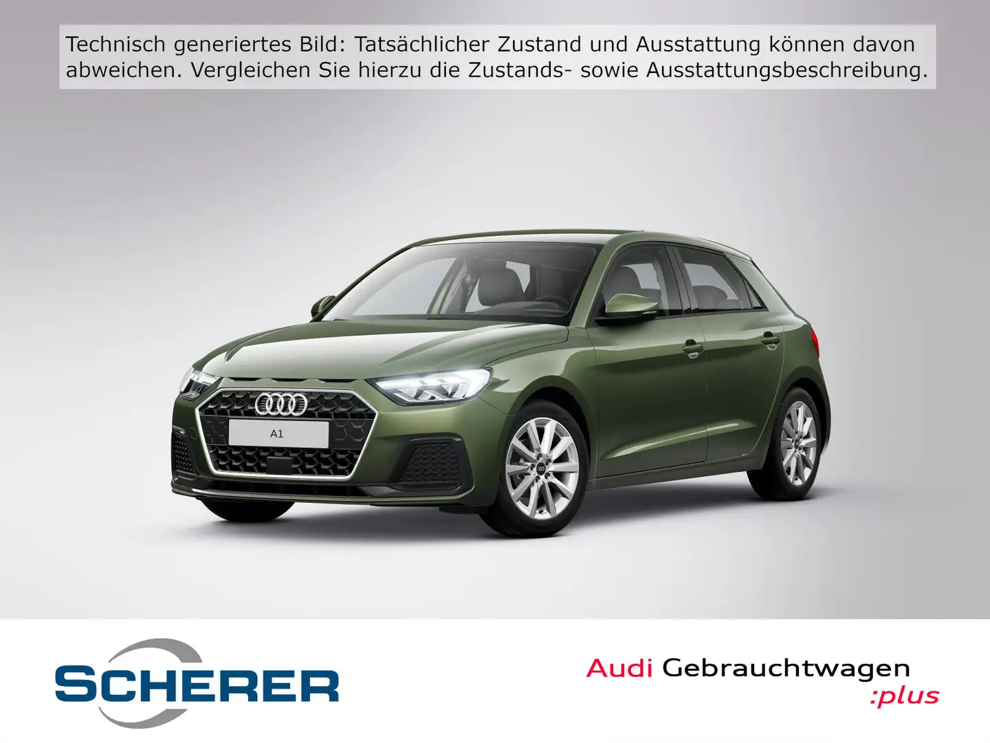 Audi A1 25 TFSI S tronic SHZ Tempomat Grün - 1