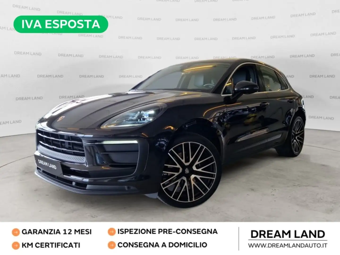 Porsche Macan 2.0 UNICO PROPRIETARIO - VETTURA ITALIANA Black - 1