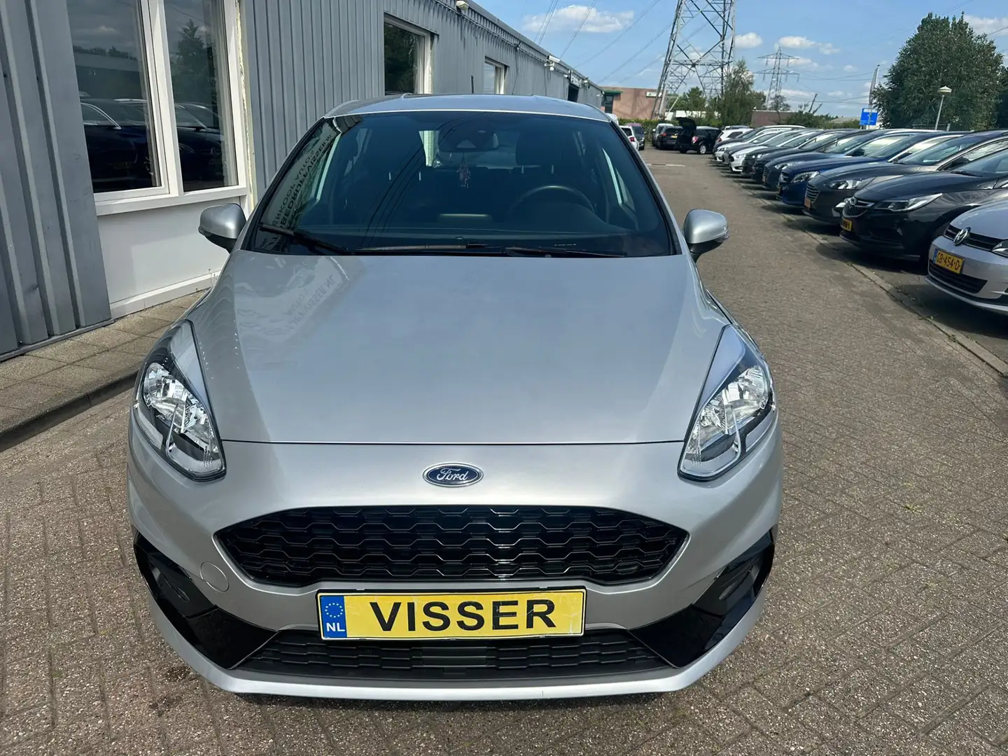 Ford Fiesta 1.0 EcoBoost ST Line ST LINE Grijs - 2