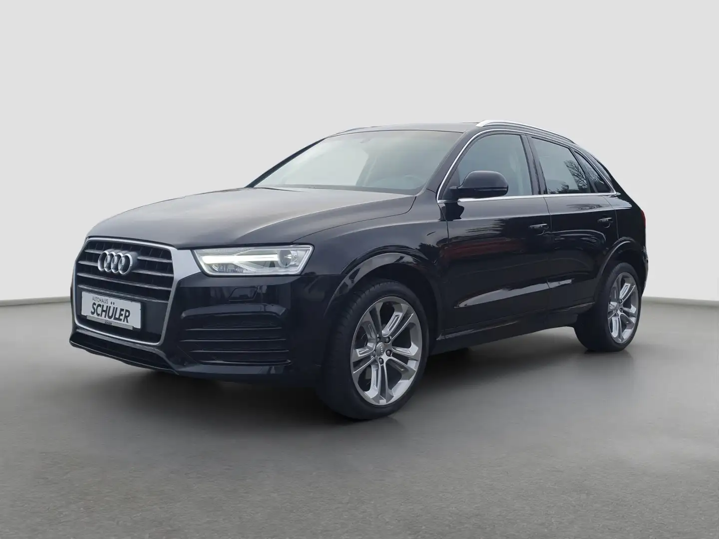 Audi Q3 2.0TDI*SPORT*XENON*AHK*GRA*EL.HK Zwart - 2