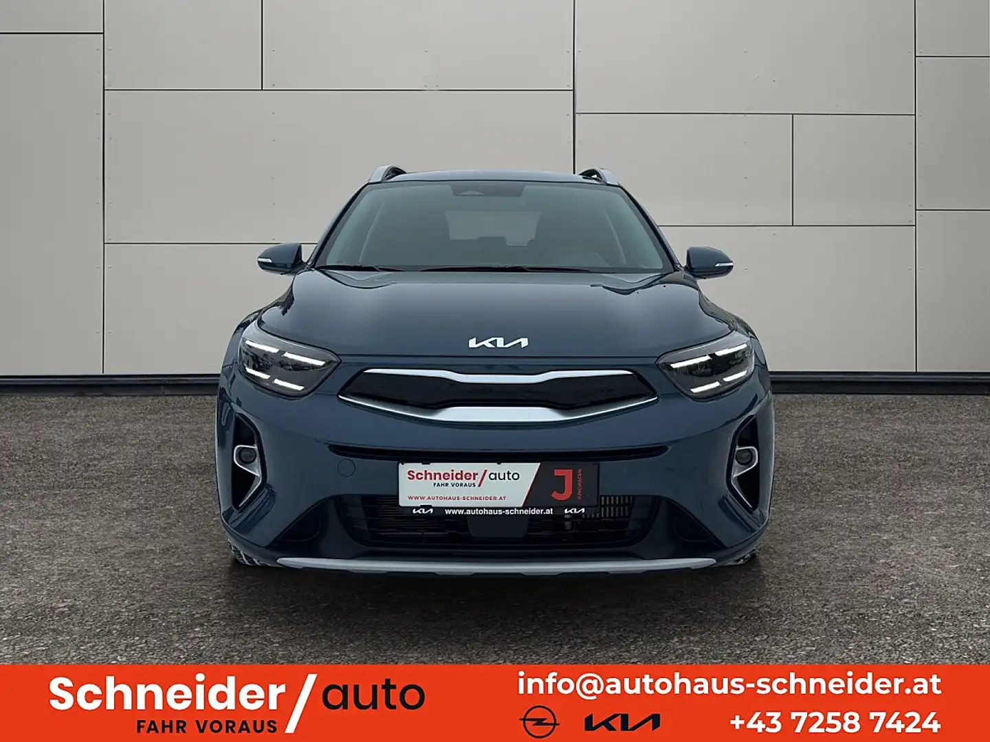 Kia Stonic 1,0 TGDI GPF ISG Gold DCT Aut. Blau - 2