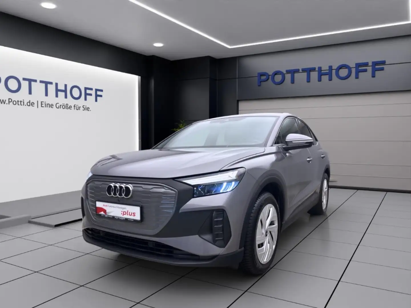 Audi Q4 e-tron Sportback 35 KAMERA LED SITZHZG Grau - 1