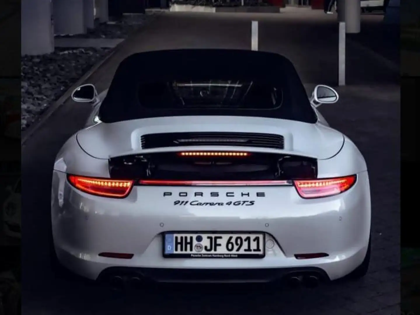 Porsche 991 GTS 4 Cabrio Sauger Carbon Weiß - 2