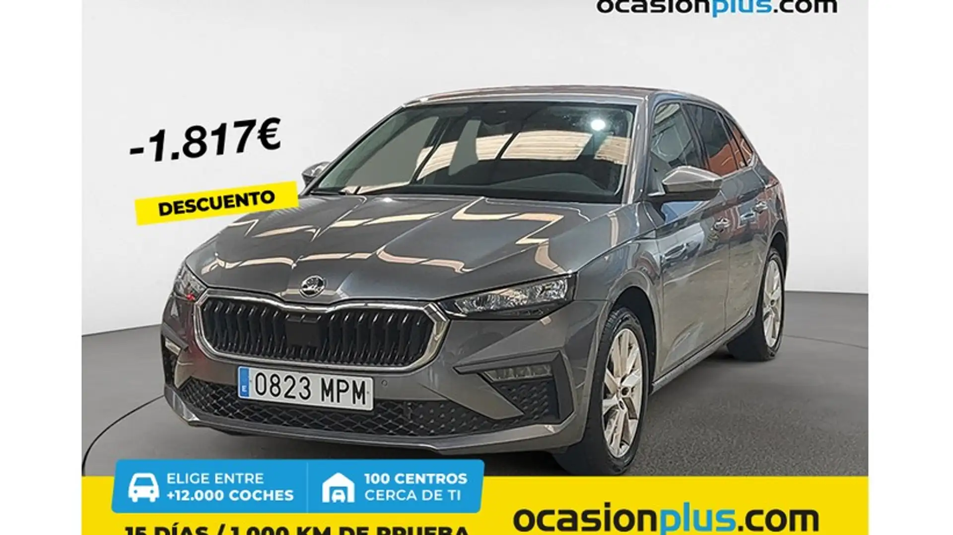 Skoda Scala 1.0 TSI Selection 85kW Gris - 1