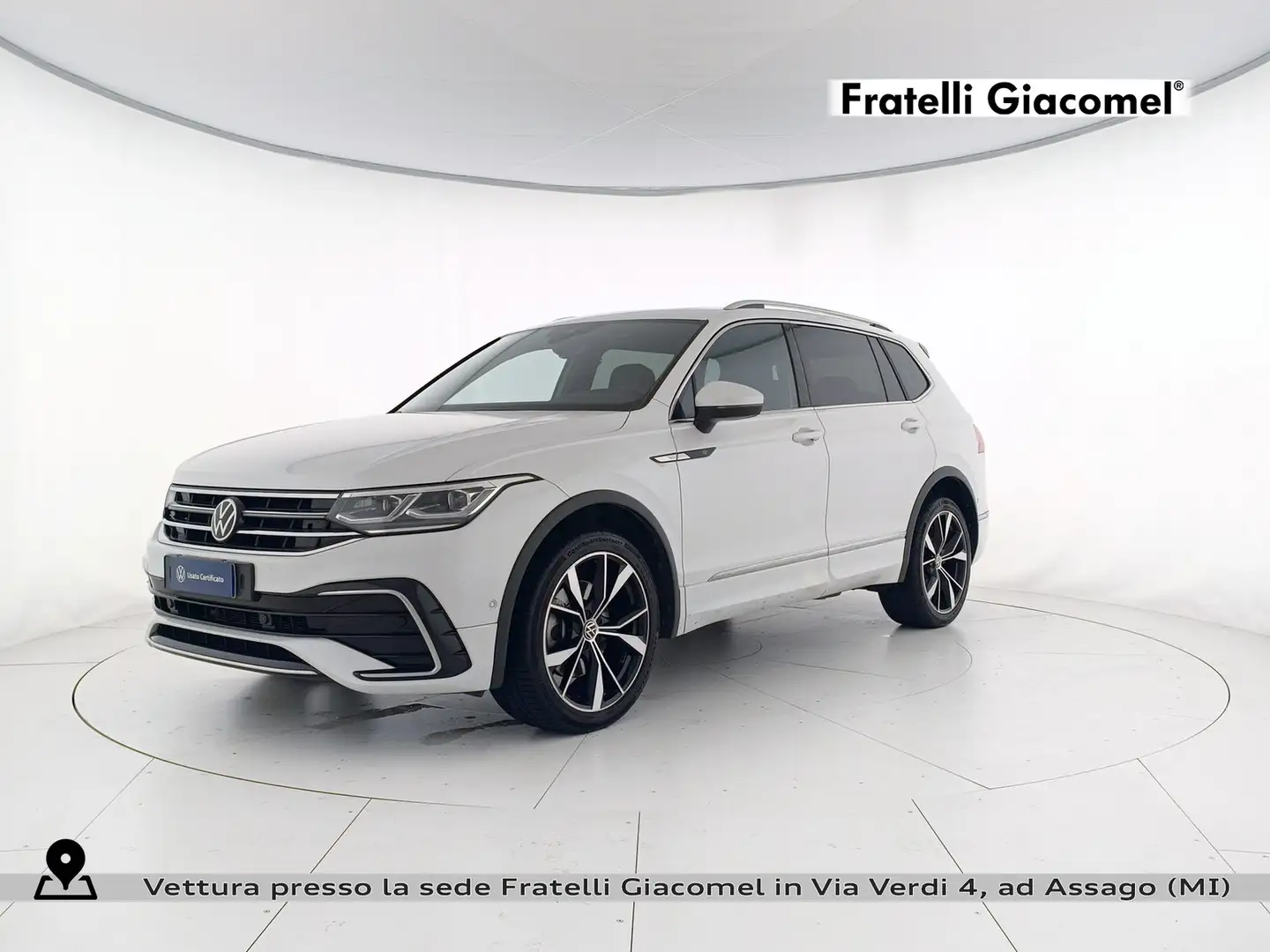 Volkswagen Tiguan Allspace allspace 2.0 tdi r-line 4motion 200cv 7p.ti dsg Bianco - 1
