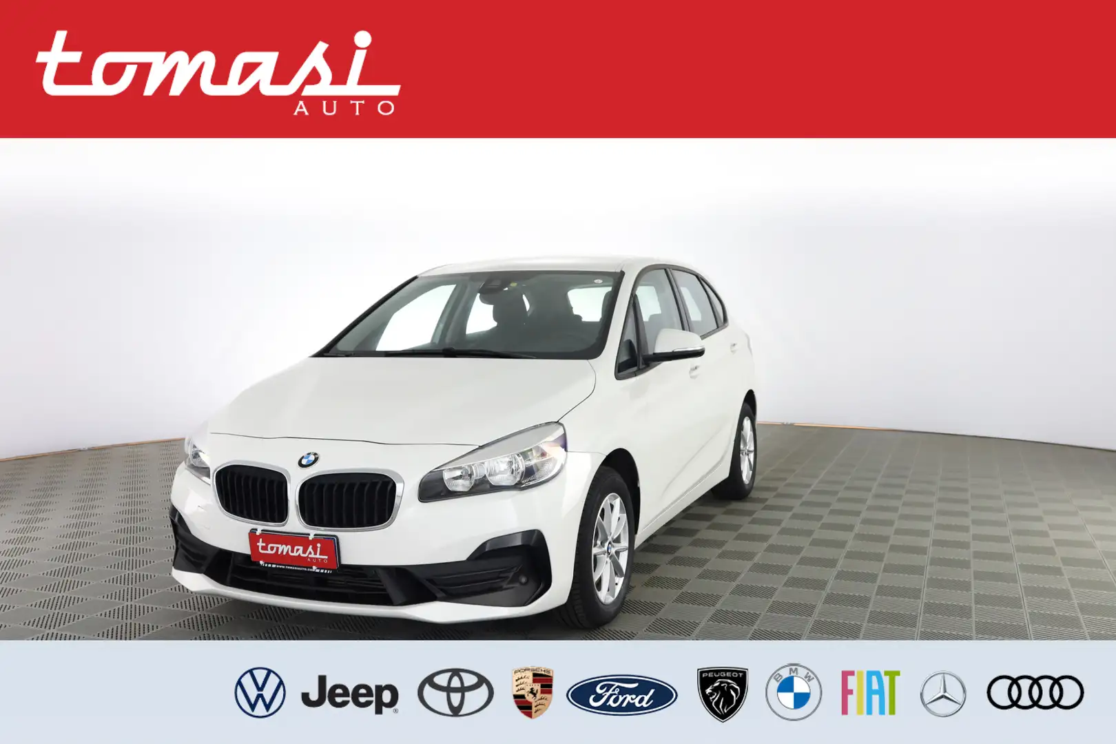 BMW 218d Active Tourer Business Bianco - 1