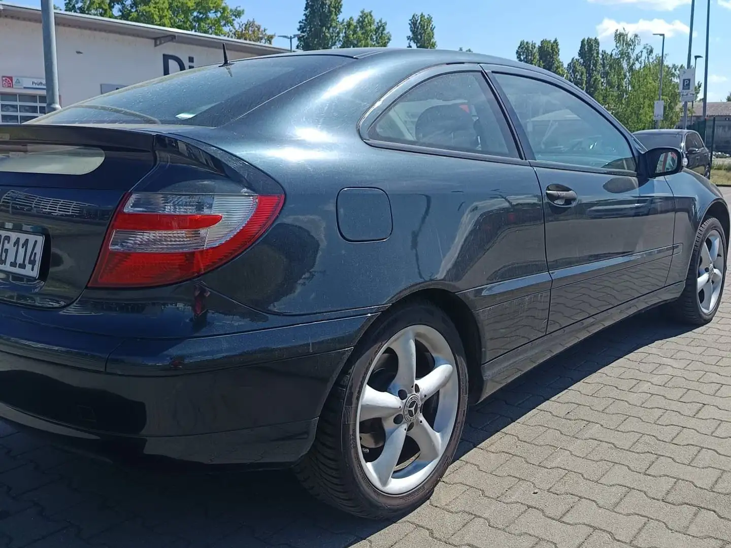 Mercedes-Benz C 160 C-Klasse Sportcoupe Kompressor Zwart - 2
