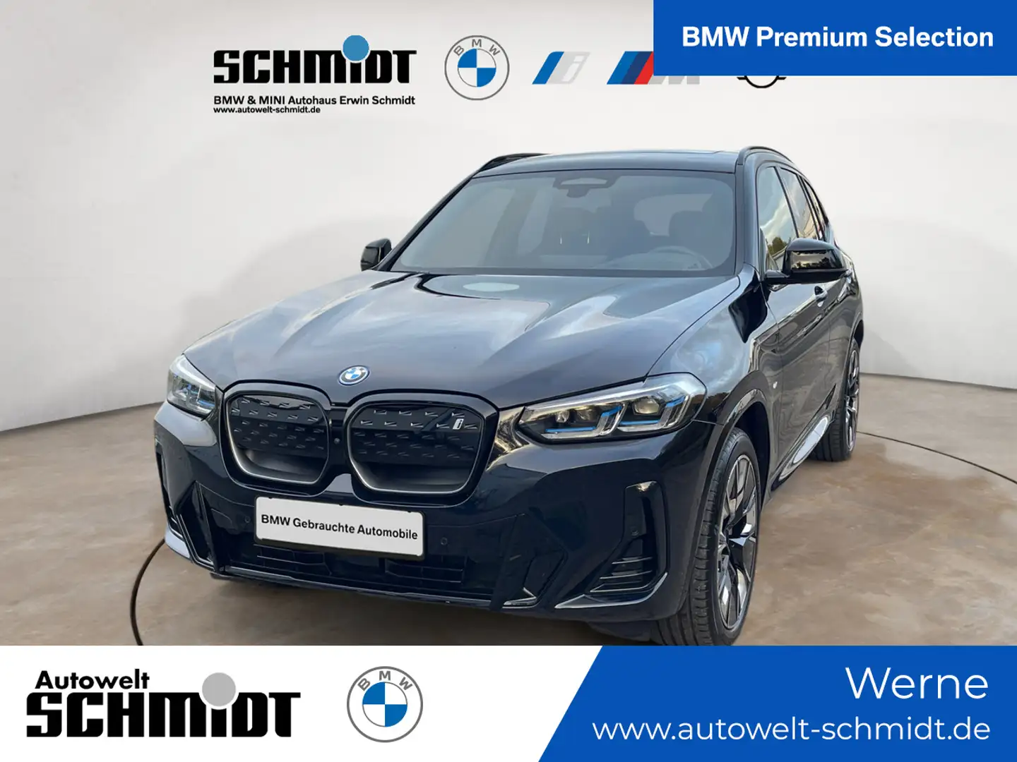 BMW iX3 IMPRESSIVE + GARANTIE-bis-07.2028 Schwarz - 1