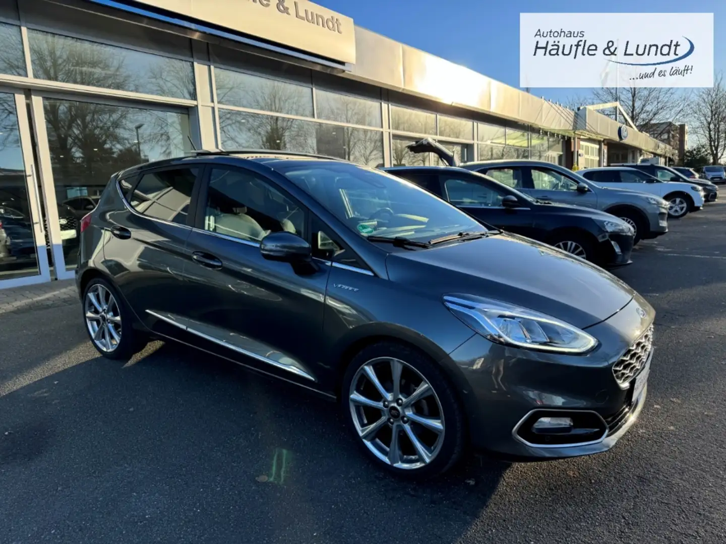 Ford Fiesta Vignale Panorama Navi Soundsystem B & O ACC Apple Grau - 2