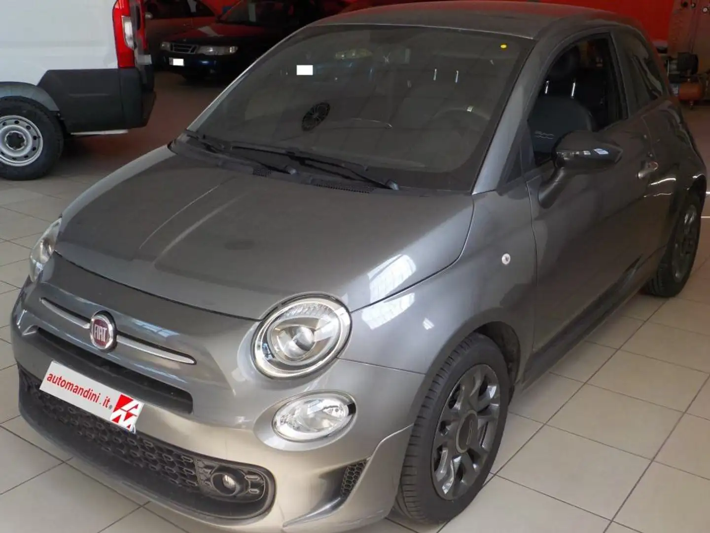 Fiat 500 500 1.0 hybrid Connect 70cv Gris - 1