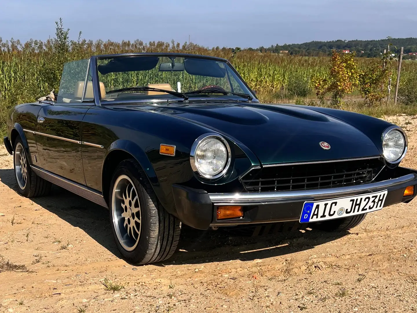 Fiat 124 Spider Verde - 1
