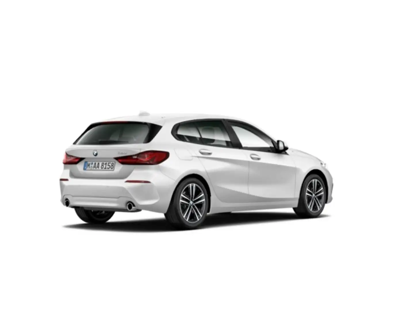 BMW 118 118dA Business Weiß - 2