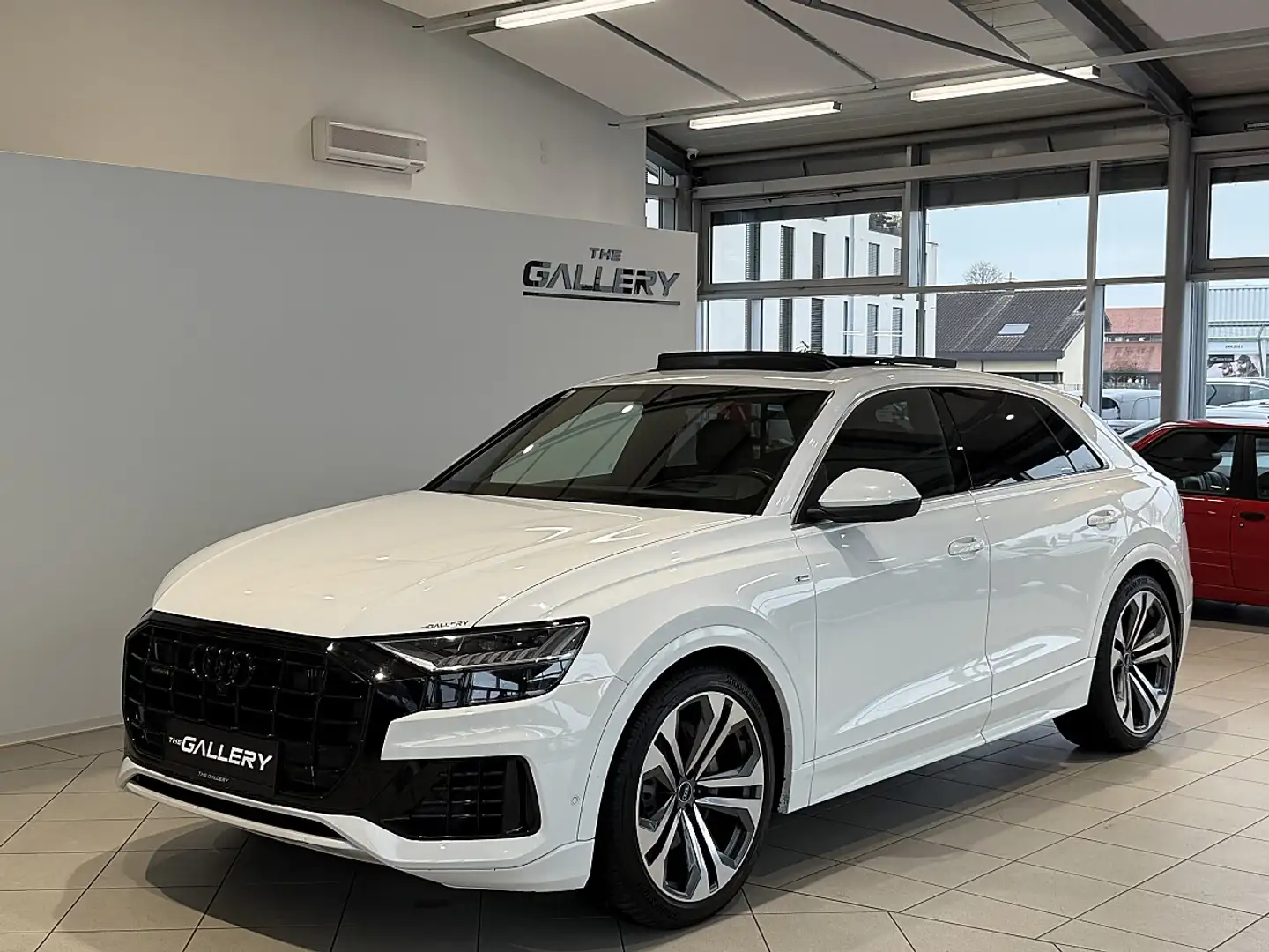 Audi Q8 50 MHEV TDI quattro S-Line Tiptronic*Matrix-LED Weiß - 1