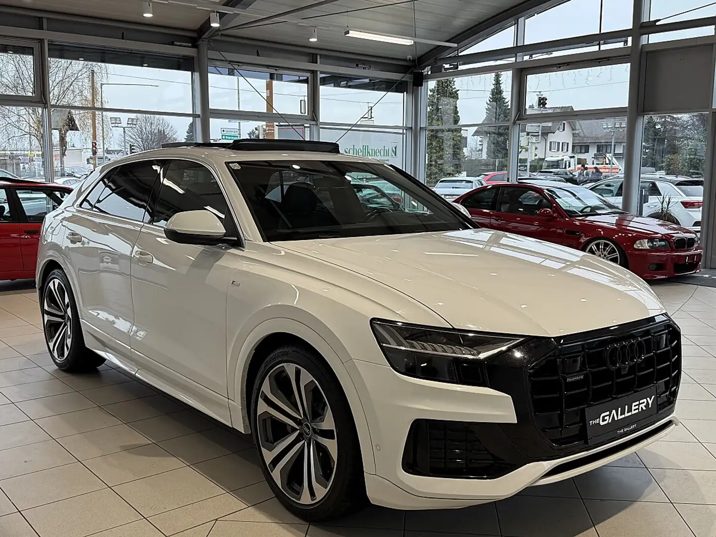 Audi Q8 50 MHEV TDI quattro S-Line Tiptronic*Matrix-LED Weiß - 2