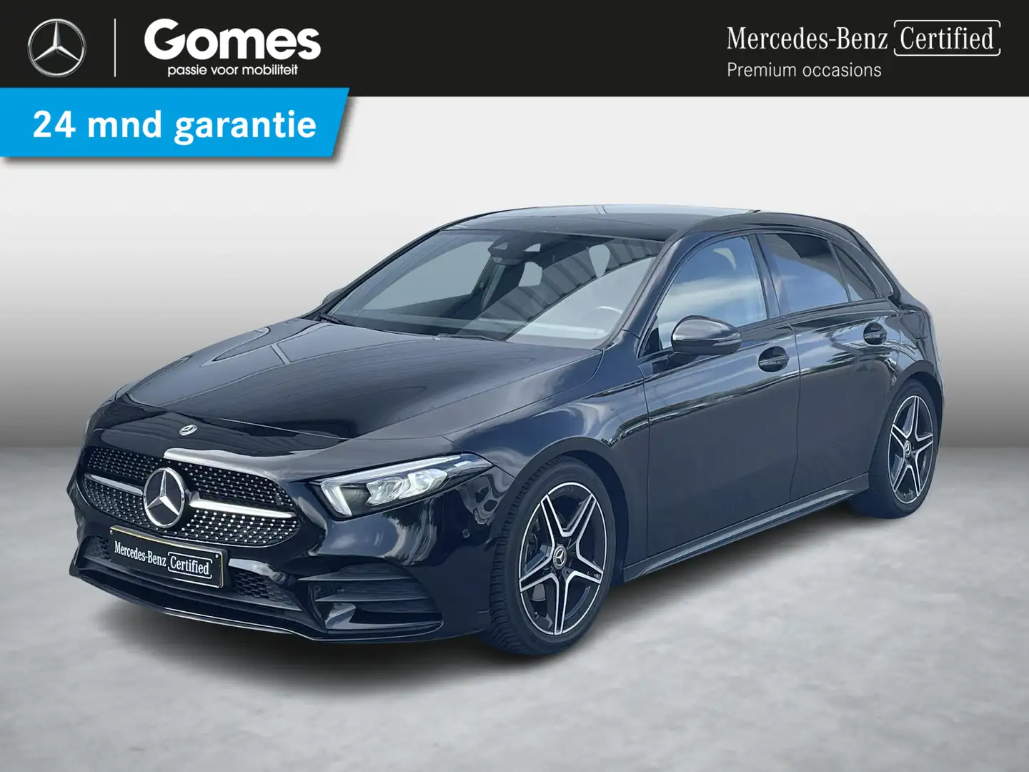 Mercedes-Benz A 180 AMG line | Night | Panoramadak | Zwart - 1