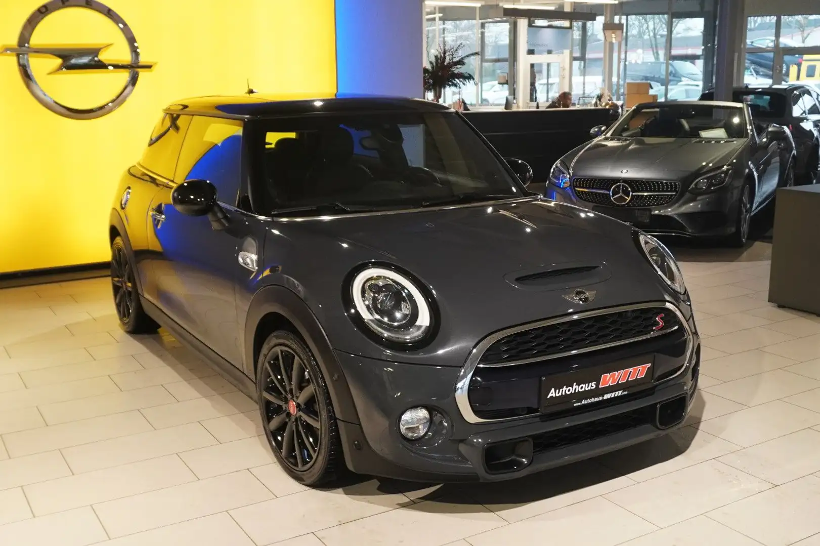 MINI Cooper S °Pano°Leder°R-Kam°LED°H&K° Grau - 1
