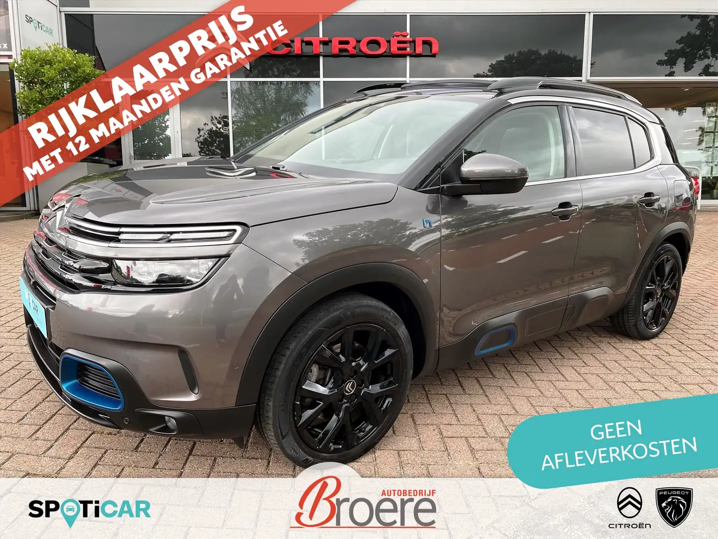 Citroen C5 Aircross 1.6 Hybrid 225pk EAT8 Shine | elek. klep, panorama Grijs - 1