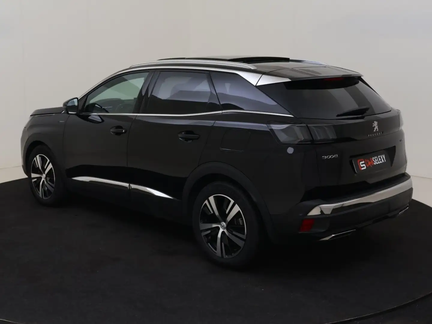 Peugeot 3008 1.6 Plug-In Hybrid HY4 300PK GT Pack 4WD SOH 100%! Zwart - 2