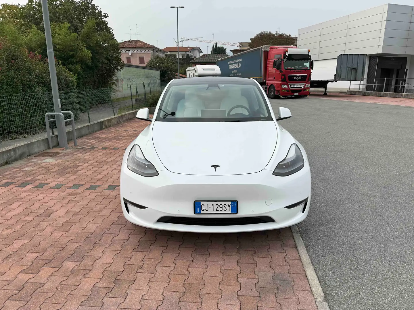 Tesla Model Y Dual Motor awd Bianco - 1
