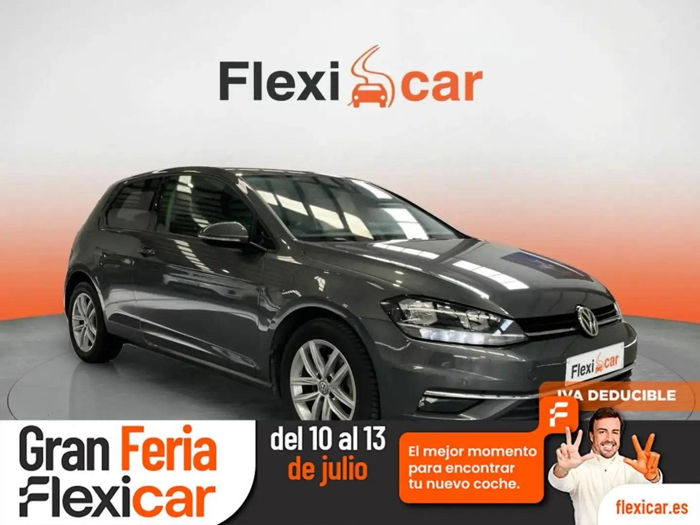Volkswagen Golf 1.6TDI Advance DSG7 85kW Gris - 1
