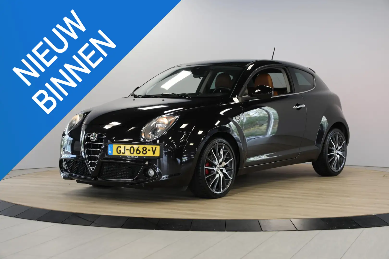 Alfa Romeo MiTo 0.9 TwinAir Distinctive | Leer | Navi Noir - 1