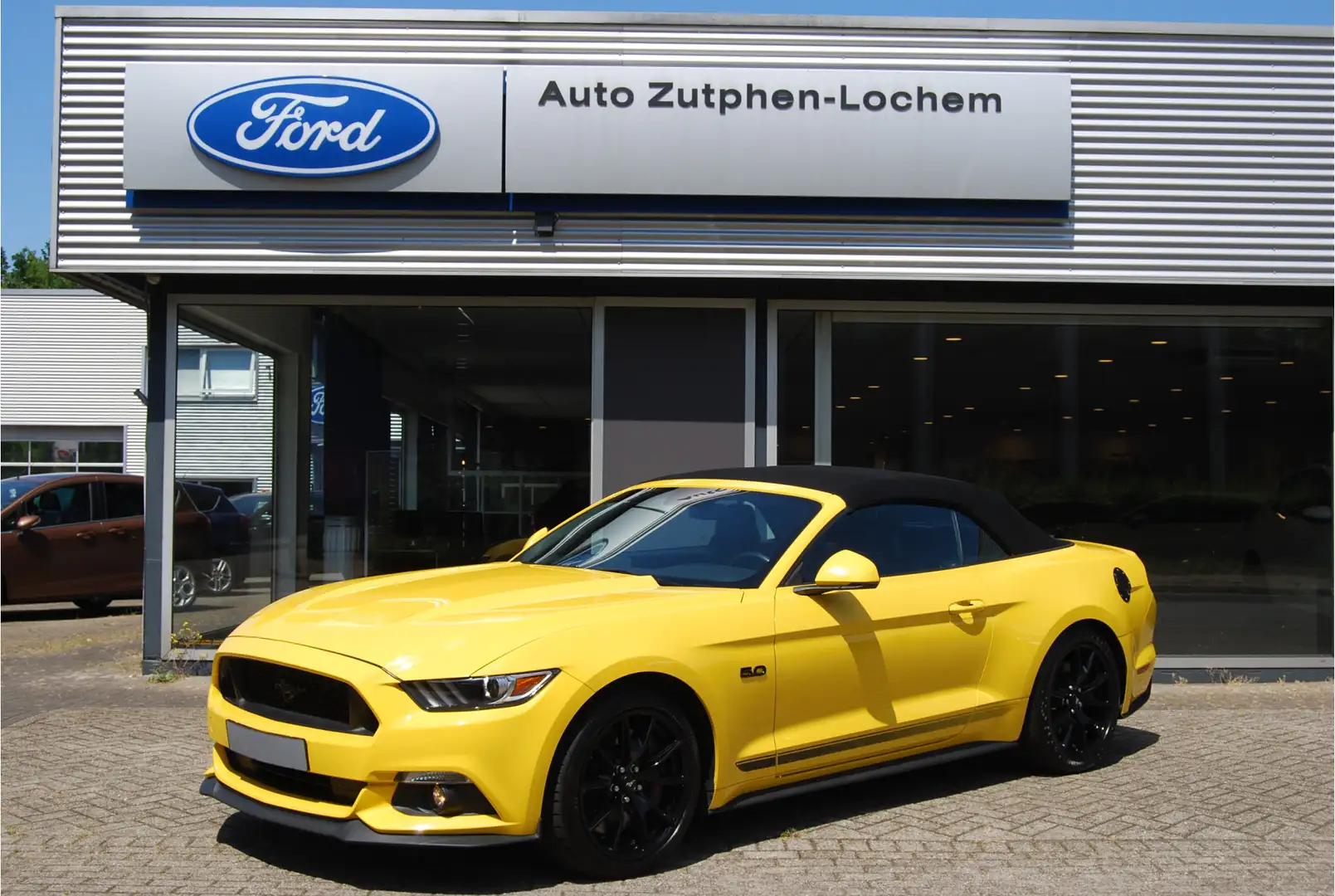 Ford Mustang Convertible 5.0 GT NAVI | XENON | YELLOW | V8 | SY Jaune - 2