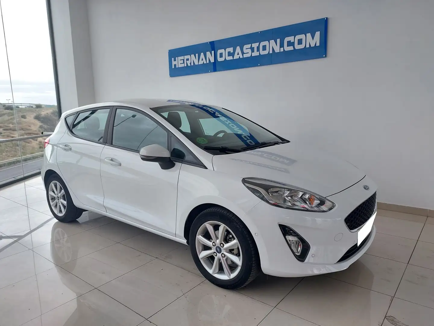 Ford Fiesta 1.0 EcoBoost S/S Trend+ 100 Blanco - 2
