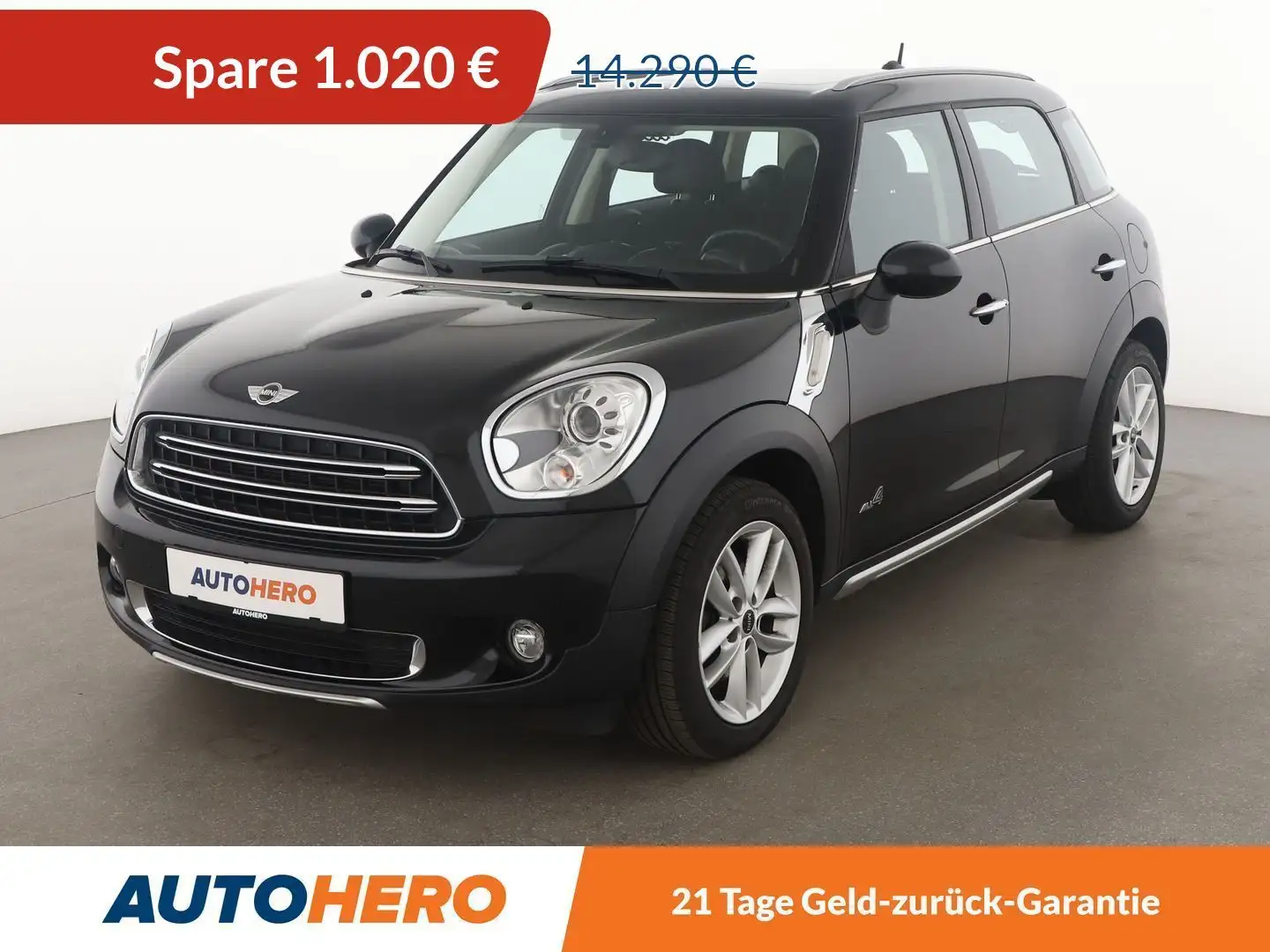 MINI Cooper D Countryman Cooper D ALL4 *NAVI*TEMPO*PDC*PANO*SHZ* Schwarz - 1