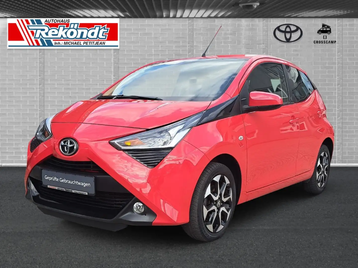 Toyota Aygo X-Play Team D 1.0 Klimaanlage, Rückfahrkamera, Adr Rot - 1