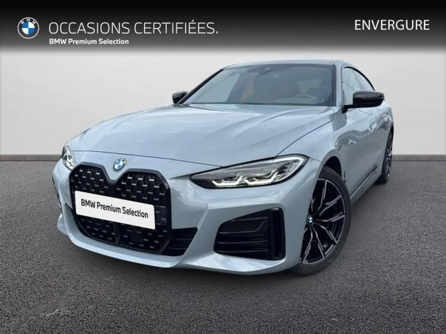 BMW 420 420dA 190ch M Sport Gris - 1