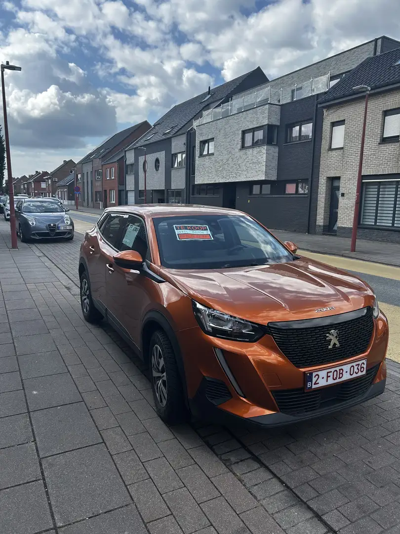 Peugeot 2008 BlueHDi 100 Active - euro 6D Orange - 1